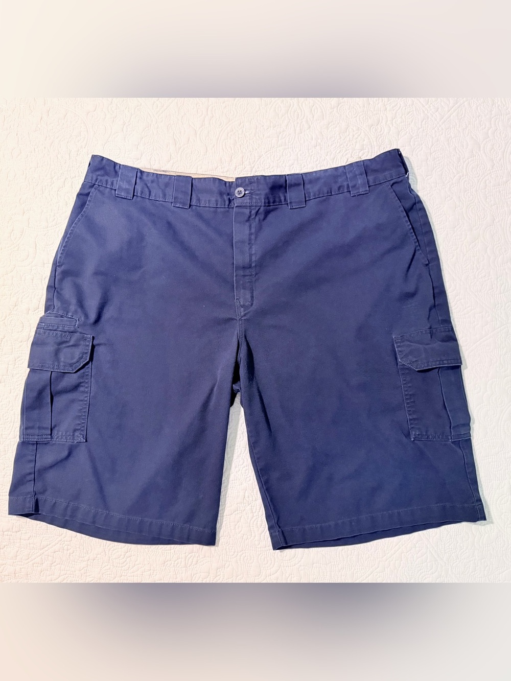 Dickies Flex | Relaxed Fit Cargo Shorts | Navy Blue | Size 46